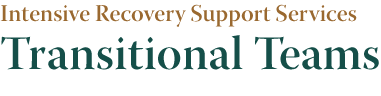 Intensive Recovery Support Services: Transitional Teams