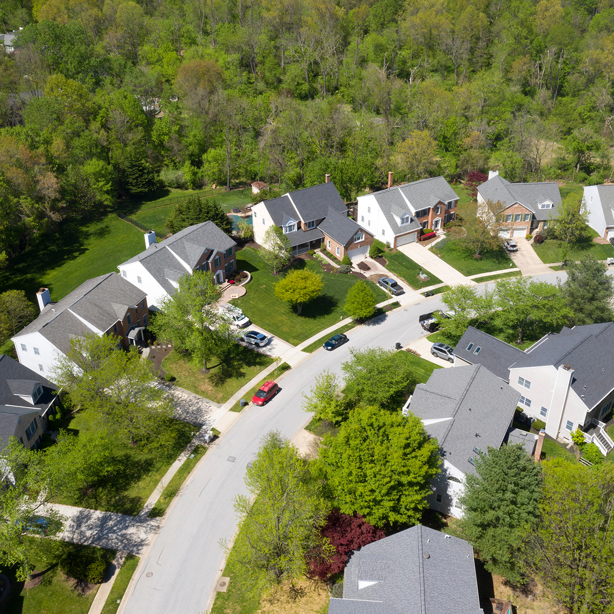 suburban neighborhood